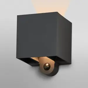 OSRAM LED-Akku-Außenwandlampe ENDURA STYLE Sensor grafit USB