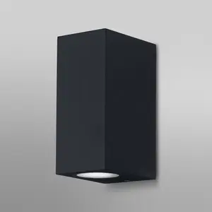 OSRAM Außenwandlampe ENDURA CLASSIC SQUARE, schwarz, up/down