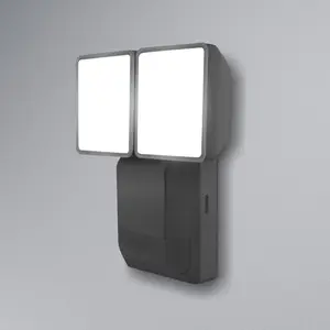 OSRAM LED-Sensor-Außenwandstrahler ENDURA PRO, grau, IP55