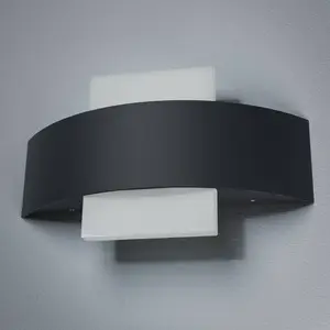 OSRAM LED-Außenwandlampe ENDURA STYLE SHIELD dunkelgrau IP44