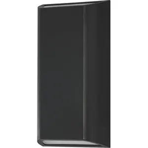 LEDVANCE LED Außenleuchte Endura Style IP65 Wall Idar Dark Gray Warmwe...