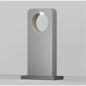 LED-Wegeleuchte BETONE, Höhe 74 cm, grau, Zement, IP65