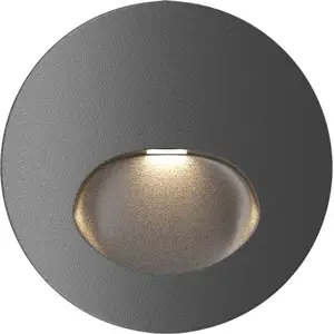 Maytoni Bil LED Treppenbeleuchtung 3W Schwarz IP54 Warmweiss