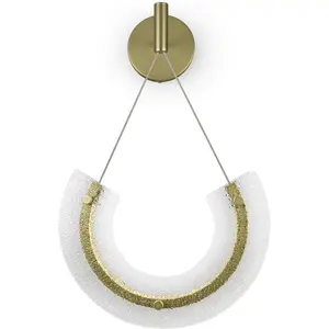 Maytoni, Deckenleuchte, Maya LED Wandleuchte, Wandlampe 10W Gold-Farbe 85Ra Warmweiss (350 lm) günstig