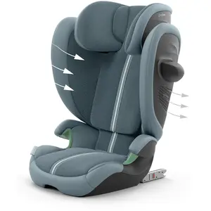 CYBEX Gold Kinder-Autositz Solution G2 Plus, Stormy Blue