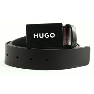 HUGO Ledergürtel Gilao Sz35 Leather Belt aus echtem Rindsleder günstig