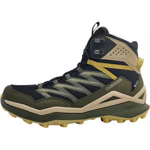 LOWA MADDOX PRO GTX MID, Männlich, Erwachsener, Schwarz, Olive, Outdoor-Stiefel, Schnelles Wandern, Walken, Wandern, Trecken, Deutsch