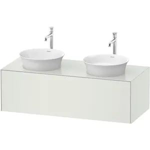 Duravit, Waschbeckenunterschrank, White Tulip, Waschtischunterbau wandhängend, Breite 1300 x Tiefe 550mm, mit 1x Auszug, mit (130 x 55 x 40.80 cm) günstig