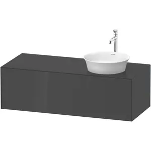 Duravit, Waschbeckenunterschrank, White Tulip, Waschtischunterbau wandhängend, Breite 1300 x Tiefe 550mm, mit 1x Auszug, mit (130 x 55 x 40.80 cm) günstig