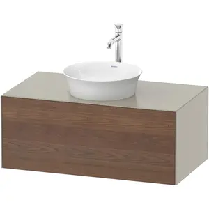 Duravit, Waschbeckenunterschrank, White Tulip, Waschtischunterbau wandhängend, Breite 1000 x Tiefe 550mm, mit 1x Auszug, mit (100 x 55 x 40.80 cm) günstig