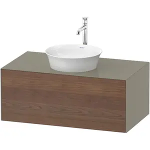 Duravit, Waschbeckenunterschrank, White Tulip, Waschtischunterbau wandhängend, Breite 1000 x Tiefe 550mm, mit 1x Auszug, mit (61.50 x 55 x 106 cm) günstig