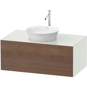 Duravit, Waschbeckenunterschrank, White Tulip, Waschtischunterbau wandhängend, Breite 1000 x Tiefe 550mm, mit 1x Auszug, mit (100 x 55 x 40.80 cm) günstig