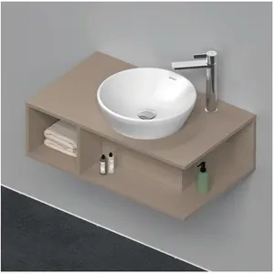 Duravit, Waschbeckenunterschrank, Waschtischunterbau D-NEO Compact 1 offenes Fach 260x800x480mm leinen (80 x 48 x 26 cm) günstig