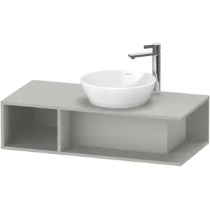 Duravit, Waschbeckenunterschrank, Waschtischunterbau D-NEO Compact 1 of Fach 260x1000x480mm betongrau matt (100 x 48 x 26 cm) günstig
