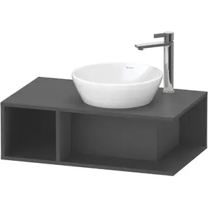 Duravit, Waschbeckenunterschrank, Waschtischunterbau D-NEO Compact 1 of Fach 260x800x480mm graphit matt (80 x 48 x 26 cm) günstig