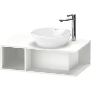 Duravit, Waschbeckenunterschrank, Waschtischunterbau D-NEO Compact 1 offenes Fach 260x800x480mm weiss matt (80 x 48 x 26 cm) günstig