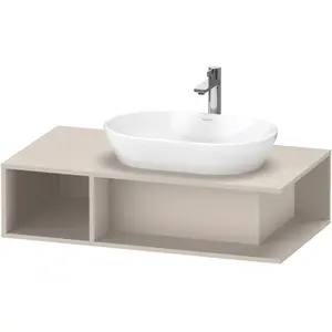 Duravit, Waschbeckenunterschrank, Waschtischunterbau D-NEO 1 offenes Fach 260x1000x550mm taupe (100 x 55 x 26 cm) günstig