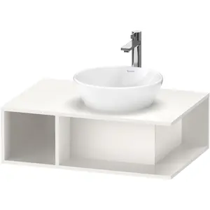 Duravit, Waschbeckenunterschrank, Waschtischunterbau D-NEO 1 of Fach 260x800x550mm weiss hochglanz (80 x 55 x 26 cm) günstig