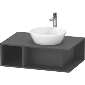 Duravit, Waschbeckenunterschrank, Waschtischunterbau D-NEO 1 of Fach 260x800x550mm graphit matt (80 x 55 x 26 cm) günstig