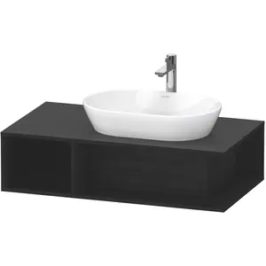 Duravit, Waschbeckenunterschrank, Waschtischunterbau D-NEO 1 of Fach 260x1000x550mm eiche schwarz (100 x 55 x 26 cm) günstig