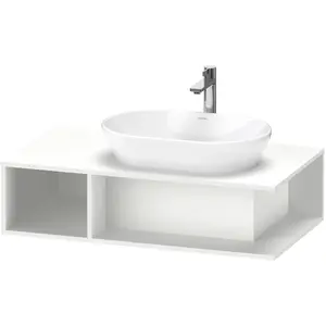Duravit, Waschbeckenunterschrank, Waschtischunterbau D-NEO 1 offenes Fach 260x1000x550mm weiss matt (100 x 55 x 26 cm) günstig