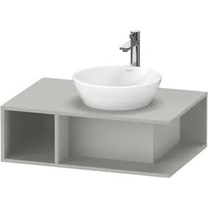 Duravit, Waschbeckenunterschrank, Waschtischunterbau D-NEO 1 of Fach 260x800x550mm betongrau matt (80 x 55 x 26 cm) günstig
