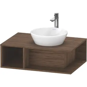 Duravit, Waschbeckenunterschrank, Waschtischunterbau D-NEO 1 of Fach 260x800x550mm nussbaum dunkel (80 x 55 x 26 cm) günstig