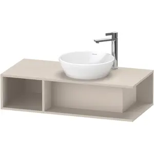 Duravit, Waschbeckenunterschrank, Waschtischunterbau D-NEO Compact 1 offenes Fach 260x1000x480mm taupe (100 x 48 x 26 cm) günstig