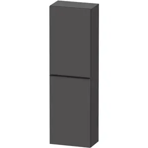 Duravit, Badezimmerschrank, D-Neo Halbhochschrank, Türanschlag beidseitig, 400x240x1320mm, Griff Diamantschwarz (40 x 24 x 132 cm) günstig