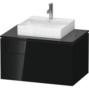 Duravit, Waschbeckenunterschrank, L-Cube Meuble sous-lavabo en console suspendu, avec plan de toilette en console, 2 tiroirs (82 x 55 x 48.20 cm) günstig