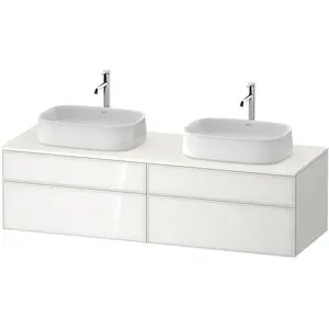 Duravit, Waschbeckenunterschrank, Zencha Konsolenwaschtischunterbau, 1600x550mm, 2 Auszüge, 2 Schubkästen, 2 Ausschnitte, ZE (61.50 x 55 x 165 cm) günstig