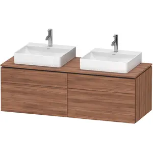 Duravit, Waschbeckenunterschrank, L-Cube Meuble sous-lavabo en console suspendu, avec plan de toilette en console, 4 tiroirs, pour (142 x 55 x 48.20 cm) günstig