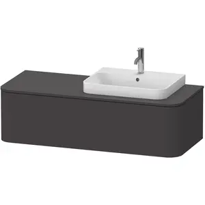 Duravit, Waschbeckenunterschrank, Happy D.2 Plus Meuble sous-vasque en console suspendu, 1300x550mm, 1 tiroir, pour vasque à poser (65 x 41 x 135 cm) günstig