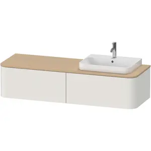 Duravit, Badezimmerschrank, WTU HAPPY D.2 PLUS 1600x550mm 2 Au WT re No we sdm o ES (65 x 41 x 165 cm) günstig