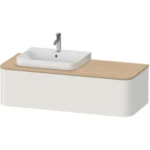 Duravit, Badezimmerschrank, WTU HAPPY D.2 PLUS 1300x550mm 1 Ausz. WT li No we sdm o ES (130 x 41 x 135 cm) günstig