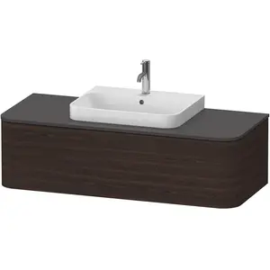 Duravit, Waschbeckenunterschrank, Happy D.2 Plus Meuble sous-lavabo sur console suspendu, 1300x550 mm, 1 tiroir, pour vasque à poser (130 x 41 x 135 cm) günstig