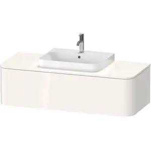 Duravit, Badezimmerschrank, WTU HAPPY D.2 PLUS 1300x550mm 1 Ausz. WT Mi. we hgl o ES (130 x 41 x 135 cm) günstig