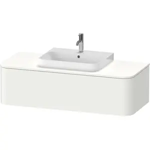 Duravit, Badezimmerschrank, WTU HAPPY D.2 PLUS 1300x550mm 1 Ausz. WT Mi. we sdm o ES (130 x 41 x 135 cm) günstig