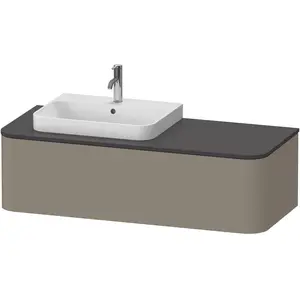 Duravit, Waschbeckenunterschrank, Happy D.2 Plus Meuble sous-lavabo sur console suspendu, 1300x550 mm, 1 tiroir, pour vasque à poser (65 x 41 x 135 cm) günstig