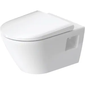 Duravit, Toilette + Bidet, Wand-Tiefspül-WC D-NEO rimless HygieneGlaze weiss günstig
