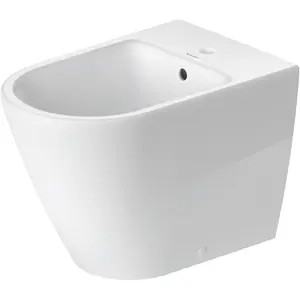 Duravit, Toilette + Bidet, Stand-Bidet D-NEO back to wall m ÜL m HLB 1 Hahnloch weiss günstig