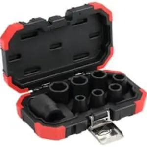 Red Kraftschrauber-Steckschlüssel-Satz 1/2", 8-teilig