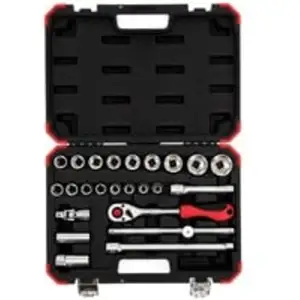 Red Steckschlüssel-Satz 1/2", 24-teilig