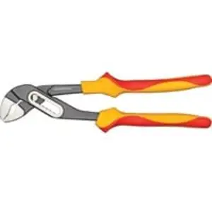Gedore Red VDE-Wasserpumpenzange, 7-fach verstellbar, Rohr- / Wasserpu...
