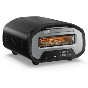 Klarstein PizzaForno elektrischer Pizzaofen - 1700 W, 430 °C, duales H...