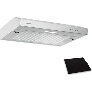 Klarstein SlimVent Dunstabzugshaube Unterbau, 60 cm Unterbauhaube, 200...