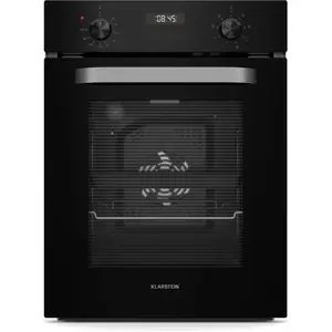 Klarstein SmartSlim Einbaubackofen - 45 cm, 49 L, 9 Funktionen, Dampfr...