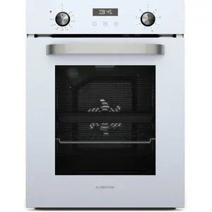 Klarstein SmartSlim Einbaubackofen - 45 cm, 49 L, 9 Funktionen, Dampfr...