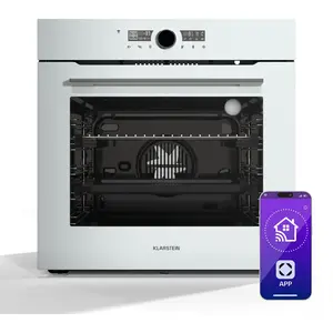 Klarstein Illuminosa Smart Einbaubackofen - 73 L, 11 Funktionen, WLAN-...