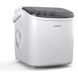 Klarstein Eiswürfelmaschine - 12kg/24h, 2 Größen, 1,3L Wassertank, LED...